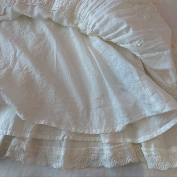 urban outfitters “hanna” tiered and scalloped babydoll dress - Picture 3 of 7